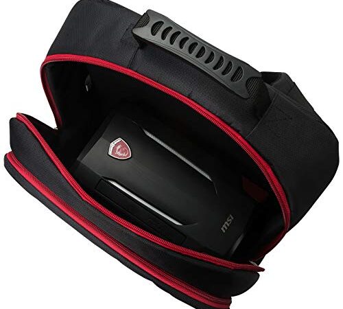 MSI H01 – 0001736 gioco Zaino per portatile da 17”, Nero