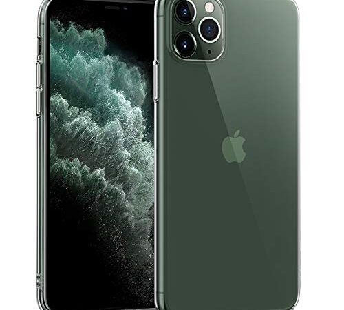 NEW'C Cover per iPhone 11 PRO, Custodia Gel Trasparente Morbida Silicone Sottile TPU [Ultra Leggera e Chiaro]