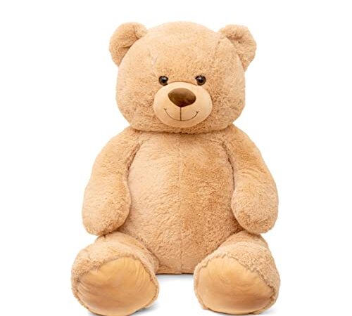 Palmi peluche orso gigante Orso peluche gigante 180 cm san valentino bianco beige peluche san valentino orsacchiotto orsacchiotti giganti peluche 180 cm (Beige)