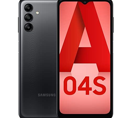 Samsung Galaxy A04S, telefono cellulare 4G, 16,5 cm, 32GB, SIM non inclusa, Android, versione francese, nero