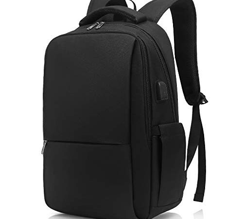 Zaino Porta PC con due borse per le scarpe,Zaino PC Portatili con Anello antifurto.Zaino per Computer da 15.6 Pollici Notebook,Zaino per Laptop,Zaino Impermeabile da Uomo per Scuola,Lavoro o Viaggio