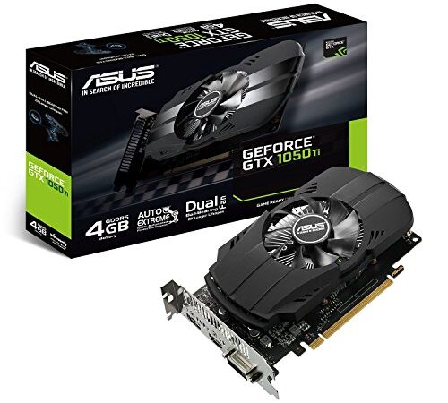 Asus GeForce GTX 1050TI PH-GTX1050TI-4G Scheda Grafica da 4 GB, DDR5