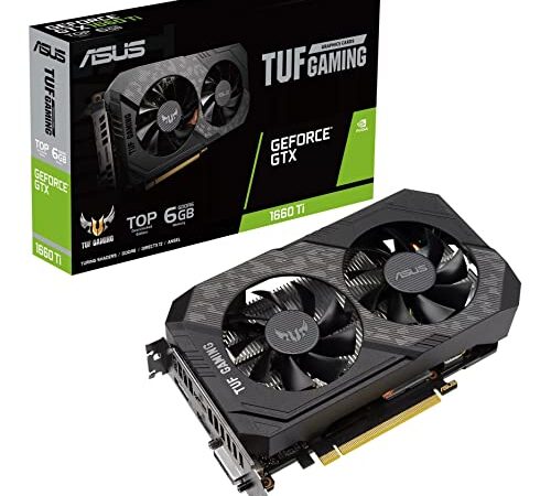 ASUS TUF Gaming NVIDIA GeForce GTX 1660 Ti EVO TOP Edition Scheda grafica PCIe 3.0 6GB GDDR6