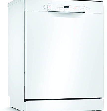 Bosch Elettrodomestici SMS2ITW11E Serie 2, Lavastoviglie da libero posizionamento, 60 cm, bianco