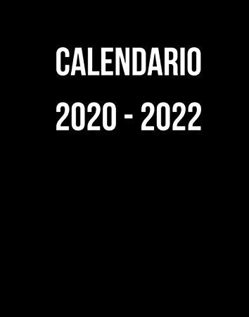 Calendario 2020-2022: Planificador 32 meses 1 mes por página