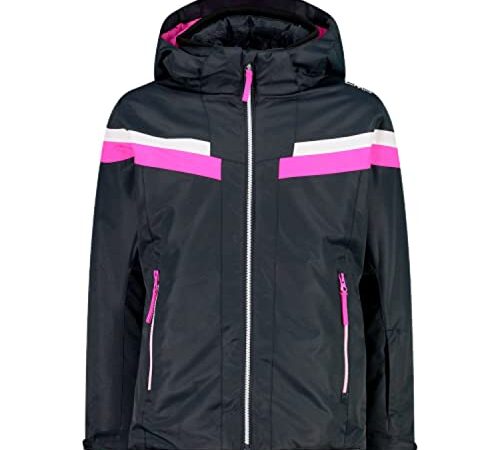 CMP Kid G Set Jacket And Pant Art. 32W0065 U911, Grigio - Fuxia (152)