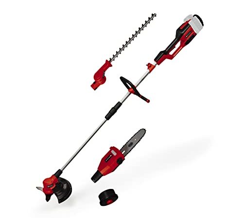 Einhell GE-LM 36/4in1 Li-Solo Utensile multifunzione Power X-Change (36 V, barra svettatoio 200 mm, velocità catena 10 m/s, lungh. Lama 450 mm, passo denti 24 mm, senza batteria e caricabatteria)