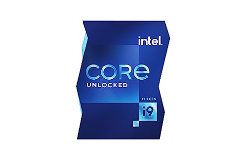 Intel Core i9-11900K - Processore (frequenza di base: 3,5 GHz Tuboboost: 5,1 GHz, 8 core, LGA1200) BX8070811900K