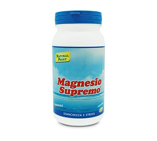 Natural Point Magnesio Supremo Polvere, 150g, Cristallo, vegetarian