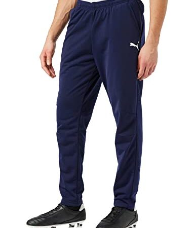 PUMA Liga Training Pant Core, Pantaloni Uomo, Blu (Peacoat White), XL