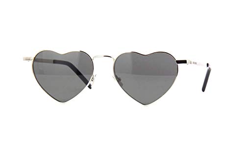 Saint Laurent Occhiali da Sole SL 301 LOULOU Silver/Grey 52/17/145 unisex